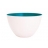 Saladier ZAK DESIGN DUO 28cm Blanc extérieur /Bleu aqua intérieur - 2002-1892