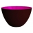 Saladier ZAK DESIN DUO 28 cm Chocolat extérieur/Framboise intérieur - 1518-1891
