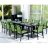Salon de jardin Modulo 10 vert anis