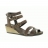 Sandales Talons PALLADIUM Flavy Box Femme Marron