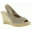 Sandales Talons R.A.S 104 Toile Femme Beige