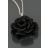 Sautoir oversize<a title='composition florale pour la saint-valentin' href='http://www.familyby.com/boutiques/detailCategorie/4211' style='text-decoration:none; color:#333'><strong> fleur</strong></a> noir