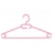 Accessoire linge SC Cintre translucide X6rose