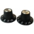 Schaller Boutons Gibson Plastic Noir