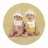 Schmidt Spiele Puzzle 1000 pièces - Puzzle rond - Anne Geddes : Fraîcheur estivale