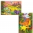 Schmidt Spiele Puzzle 2 x 48 pièces - Le monde des dinosaures
