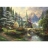 Schmidt Spiele Puzzle 3000 pièces - Thomas Kinkade : La Chapelle en montagne