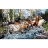Schmidt Spiele Puzzle 500 pièces - Passage de la rivière au galop