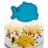 Silikomart Moule enfants - Poisson coloris bleu 98x133 H 30 mm