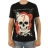 Skull and rose