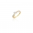 Solitaire 2 ors et diamant 0,4 carat