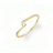 Solitaire or et diamant