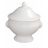 SOUPIERE TETE DE LION 45 CL COUVERCLE prodes2 Blanc dimension H : 20cm x Diam. : 11cm - Cap. : 45cl