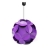 Suspension design YumeLight Lounge violette