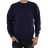 Sweat Col Rond Bleu marine