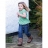 T-shirt coton bio - Daisy Chain Vert