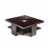 Table basse carré en Acajou massif