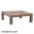 Table basse carrée en bois Toscane meubles Hanjel