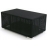 Table basse de jardin Flash Pink noire