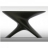 Table basse design Ublo noire Couleur Noir Matière Polyethylène
