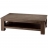 Table basse rectangle en teck massif Cosmos grisé