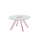 Table basse Twine piètement majenta - 50 cm
