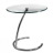 Table d'appoint design Crystal Couleur Argent Matière Acier