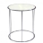 Table d'appoint design Round White