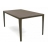 Table de jardin Bright Pink brune