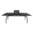 Table de jardin extensible Jonko en métal ajouré