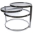 Table double Swivel verre