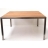 Table en teck carré Light Pink