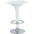 Table haute bar Plate WHITE