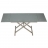Table rallonges relevable eve argent