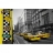 Tableau design Yellow Cab Couleur Multicolore Matière Bois