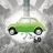 Tableau sur toile Voiture 60's Couleur Vert Matière Toile