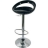 Tabouret de bar design Sit Up Black Couleur Noir Matière PVC