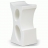 Tabouret de bar Extru blanc