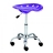 Tabouret de bureau Sporting design Couleur Violet Matière ABS