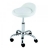 Tabouret de bureau Working Couleur Blanc Matière Polyurethane