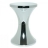 Tabouret design Tam Tam Silver Chrome