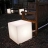 Tabouret jardin lumineux Cubo Out slide