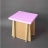 Tabouret Rose Chamallow 2-4 ans