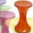Tabouret Tam Tam Krystal Orange