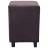 Tabouret Velours Gris Foncé Lilou