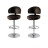 Tabourets de bar PERFECT COMFORT <a title='Des chocolats en cadeau à la saint-valentin' href='http://www.familyby.com/boutiques/detailCategorie/4222' style='text-decoration:none; color:#333'><strong>chocolats</strong></a> (X2)