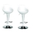 Tabourets design Easy blanc (X2) Couleur Blanc Matière PVC