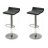 Tabourets design Theos noirs (X2)