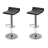 Tabourets design Theos noirs (X2)