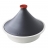Tajine REVOL Révolution 32 cm Noir et rouge - 642352